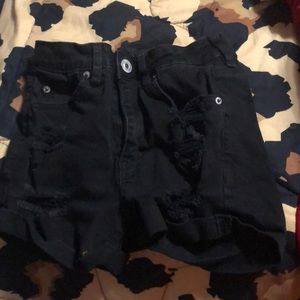 Black rue 21 shorts never worn